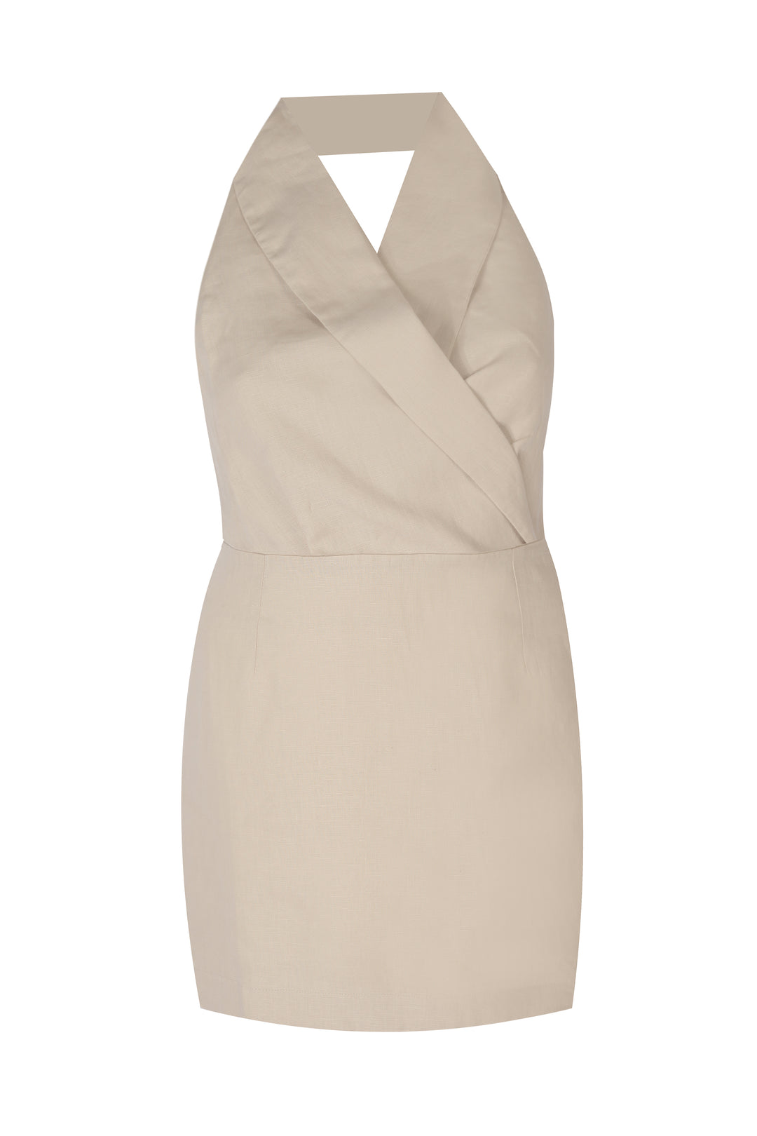 RENETA DRESS - BEIGE
