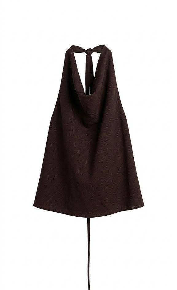 LOREN TOP - BROWN