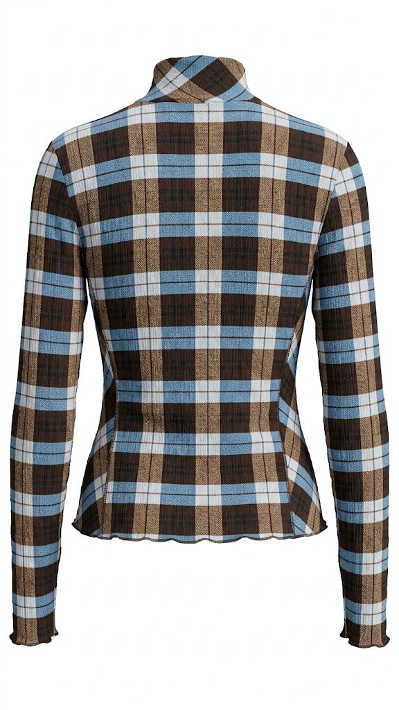 ODINE BLOUSE - BROWN