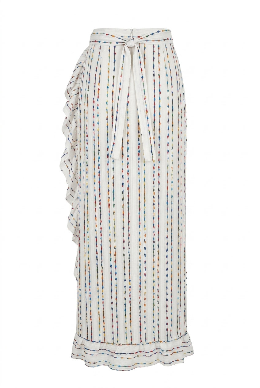 OLIVIA SKIRT - WHITE