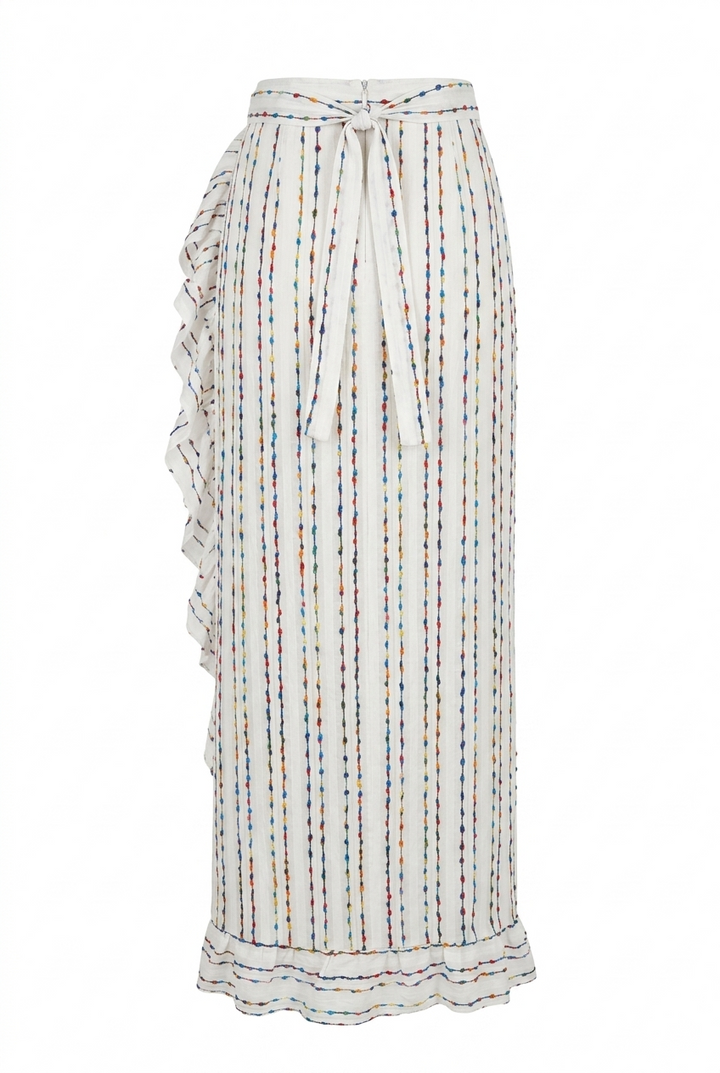 OLIVIA SKIRT - WHITE