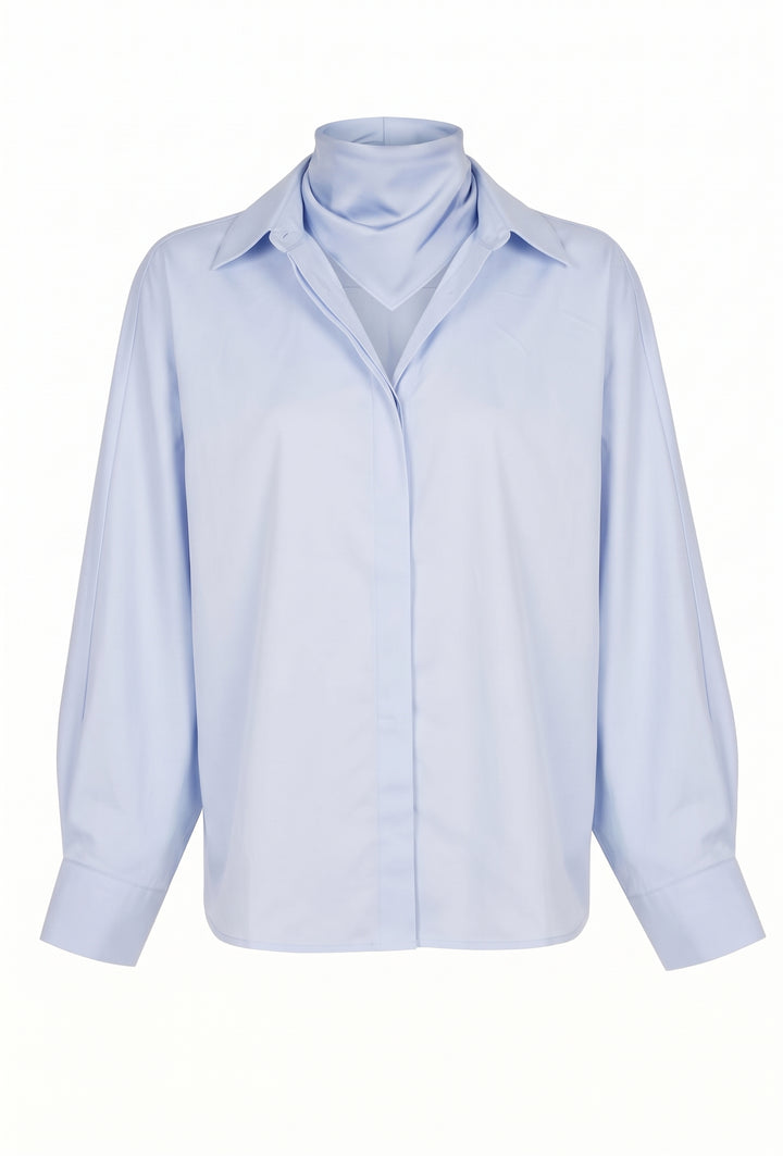 MORGAN SHIRT - BABY BLUE