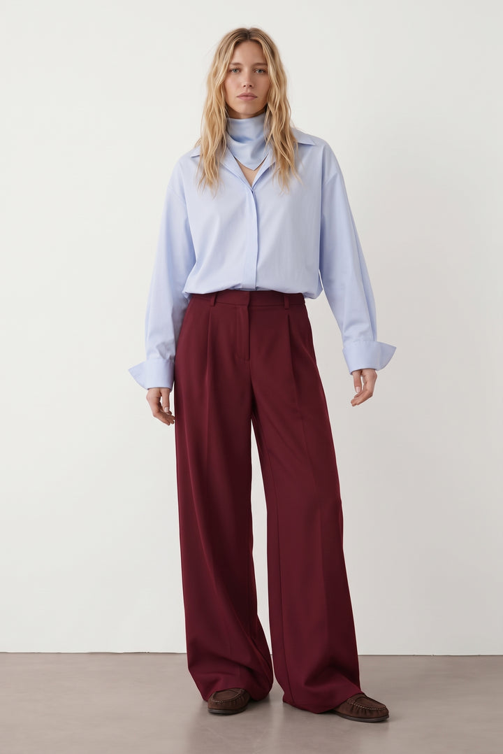 MORGAN SHIRT - BABY BLUE