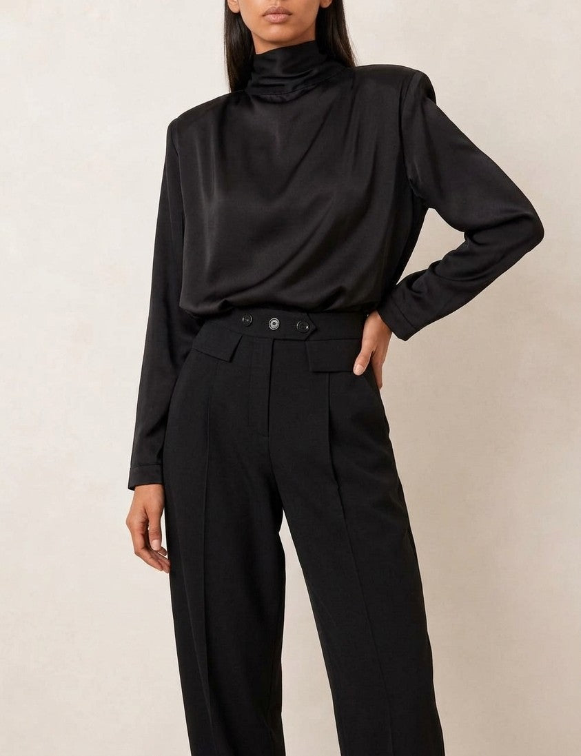 GWEN BLOUSE - BLACK