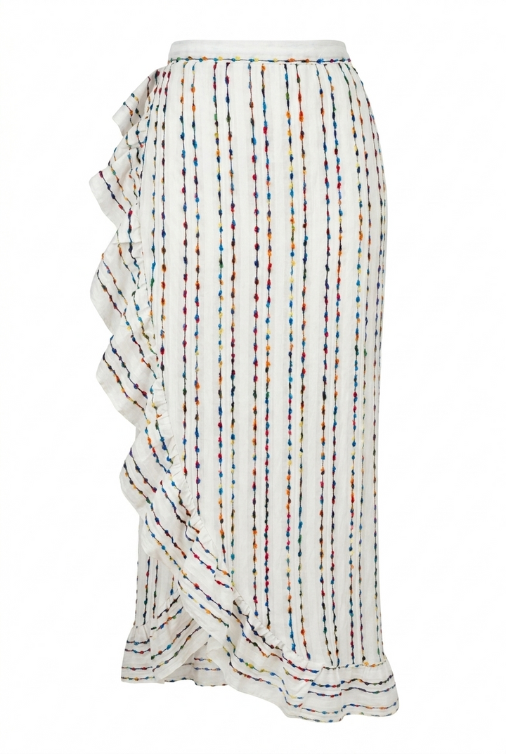OLIVIA SKIRT - WHITE