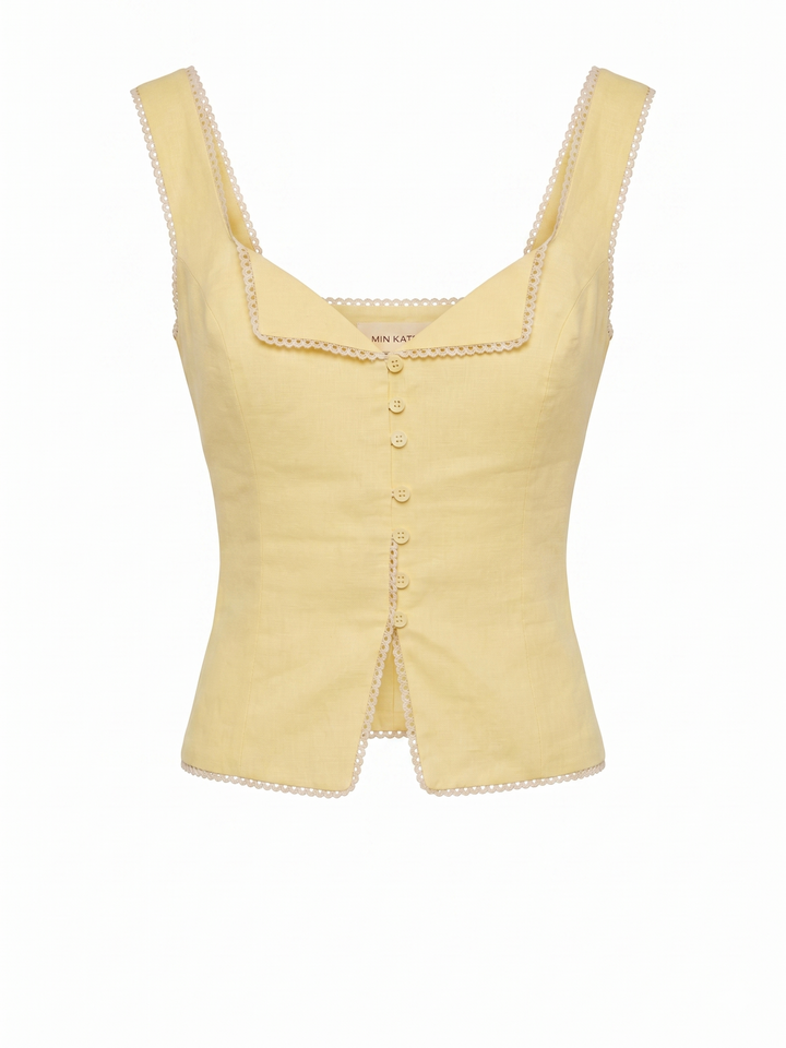 EMILY TOP - YELLOW