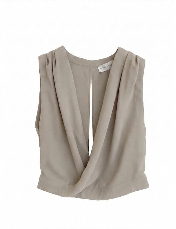MARLOW BLOUSE - LIGHT BEIGE
