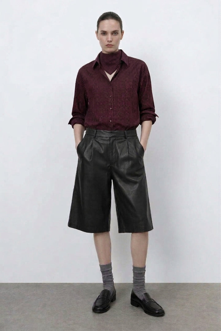 SIMONETTE SHIRT - RED