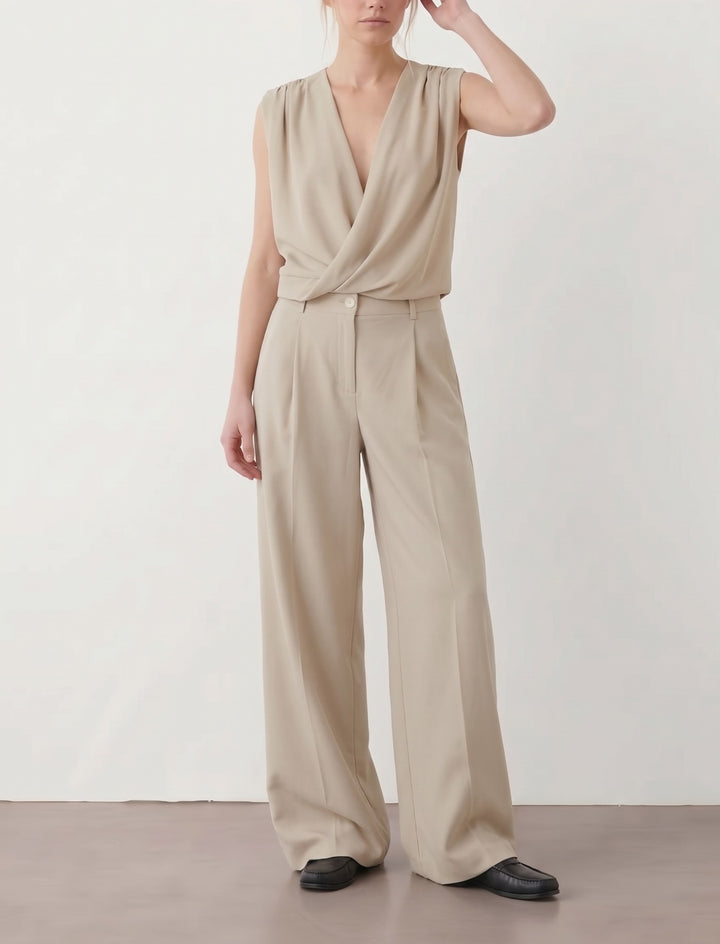 MARLOW PANTS - LIGHT BEIGE