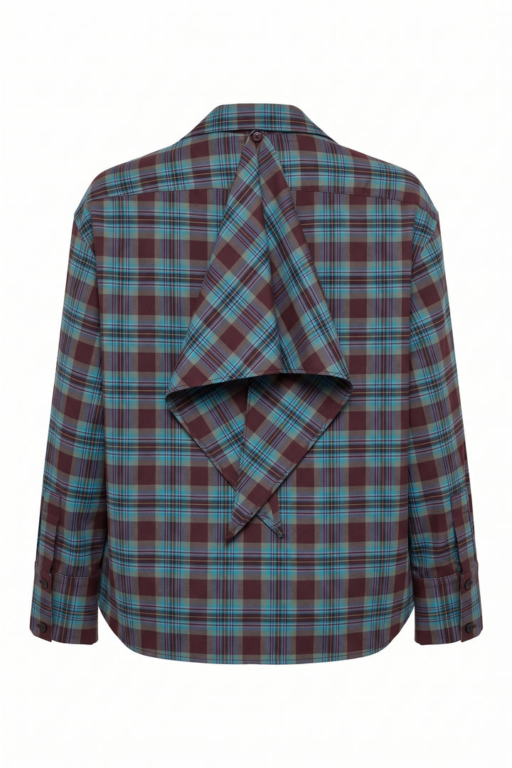 SIMONETTE SHIRT - TURQUOISE