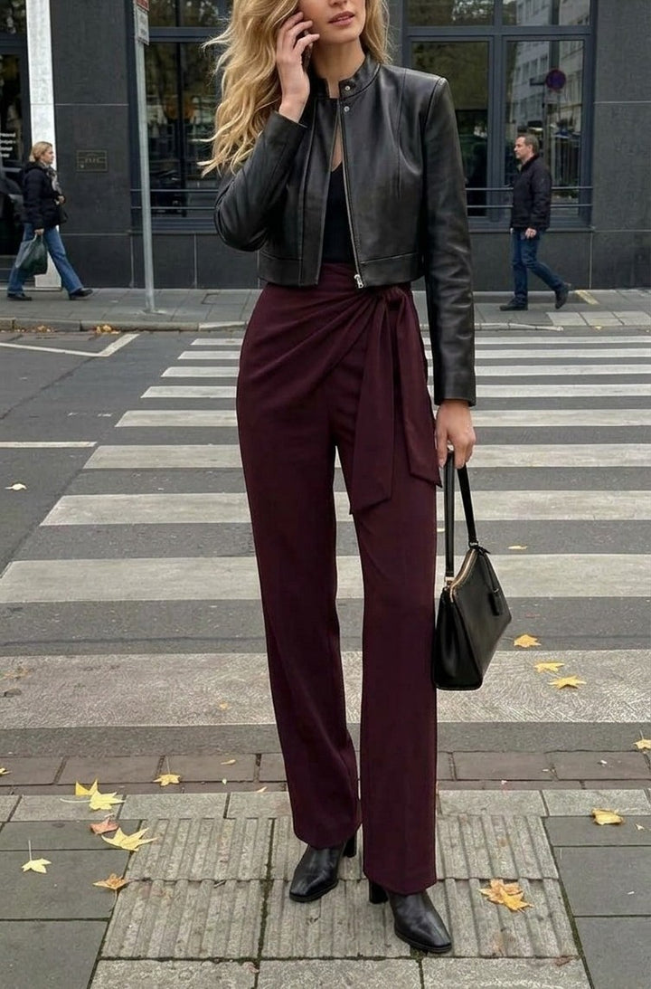 SIERRA PANTS - BURGUNDY