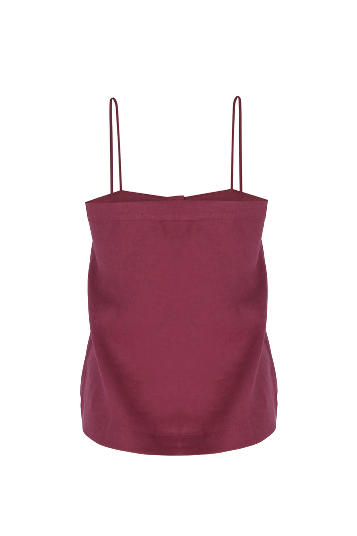DORIANE TOP - CHERRY