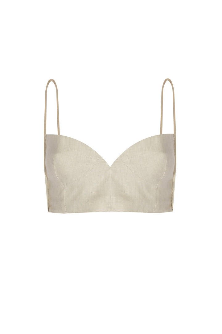 JULIE TOP - BEIGE