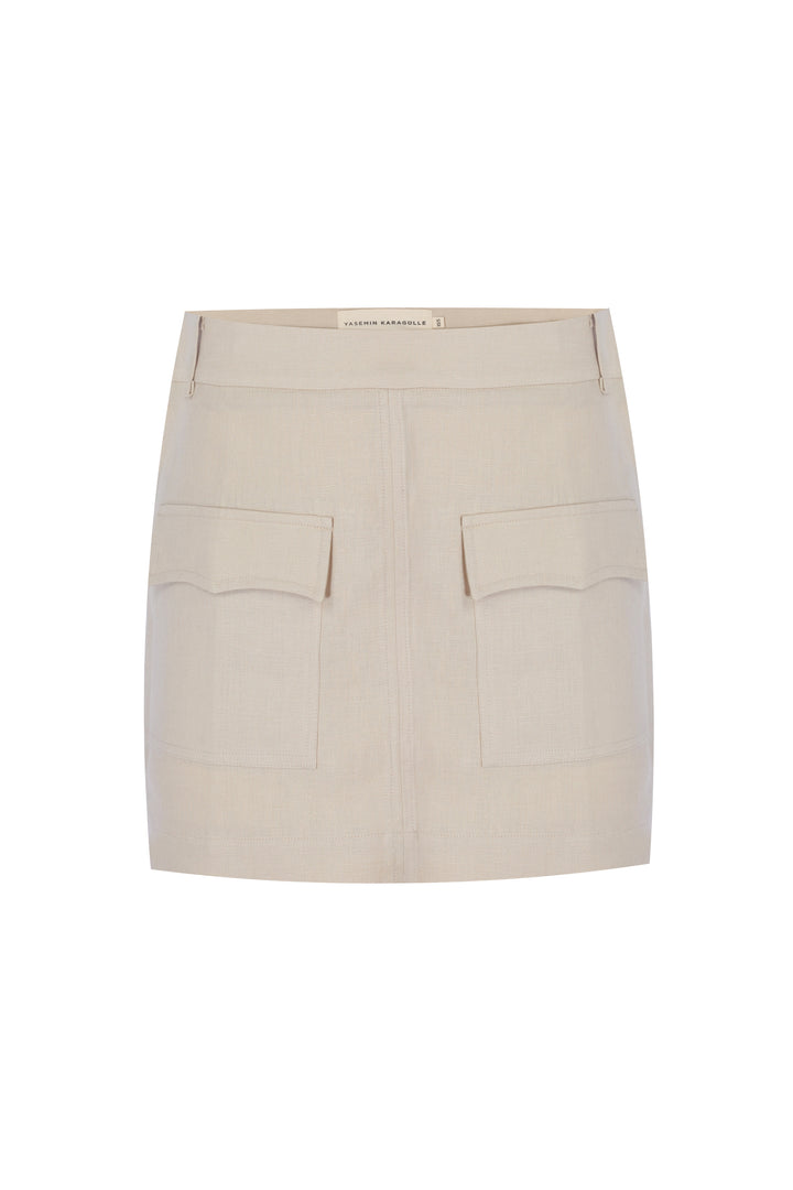 DORIANE SKIRT - BEIGE