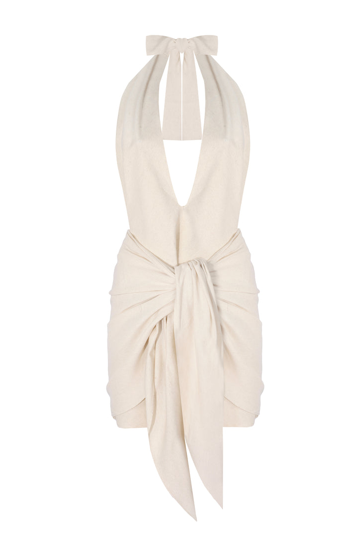 TERESSA DRESS - BEIGE