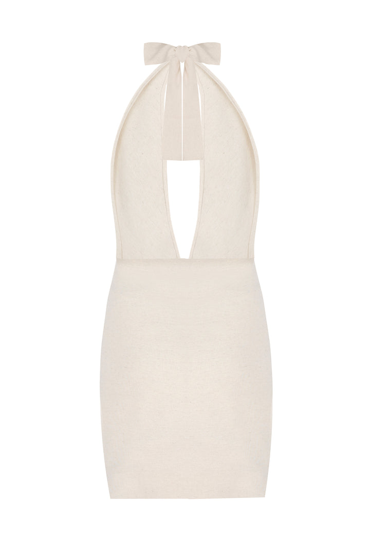 TERESSA DRESS - BEIGE