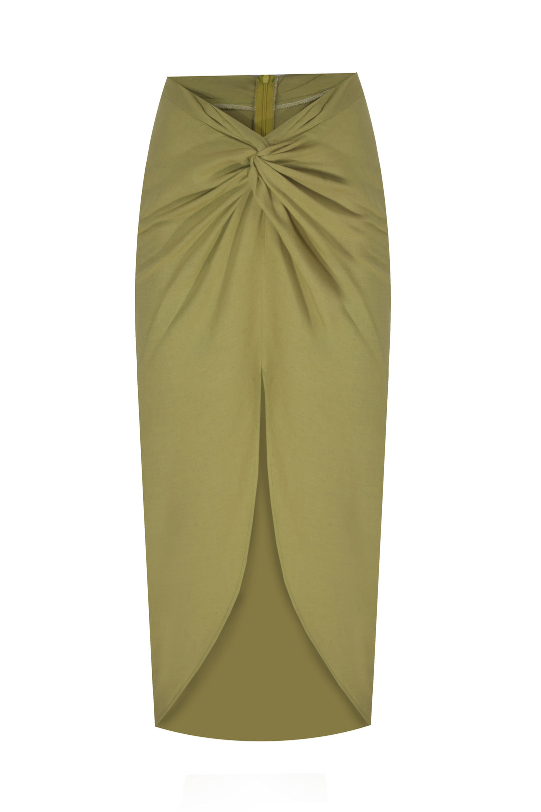 KHAKI KARMEN SKIRT