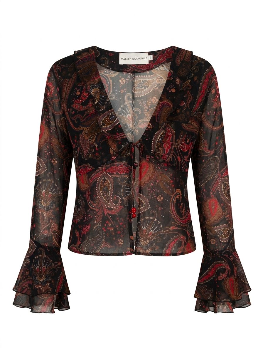 GYPSY SHIRT - BLACK