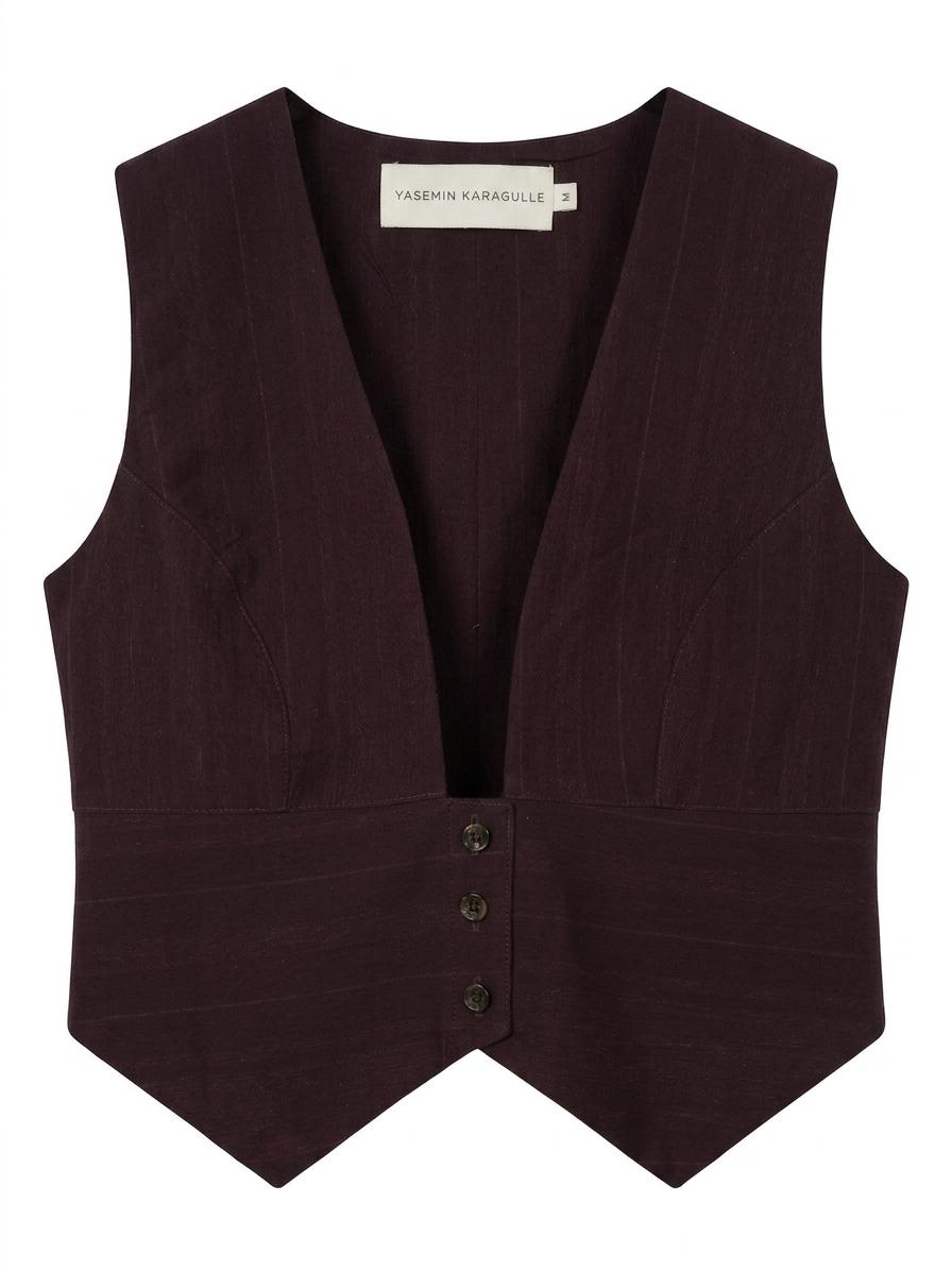 BRAD VEST - BROWN