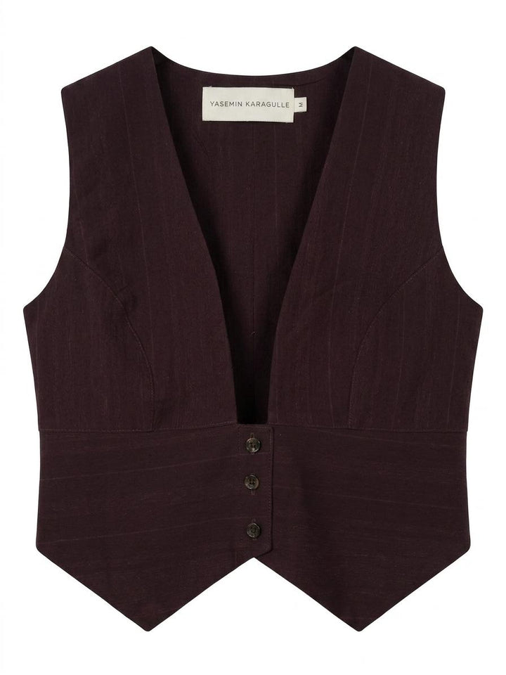 BRAD VEST - BROWN