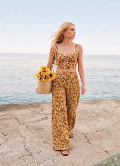 CARLA TOP - FLORAL