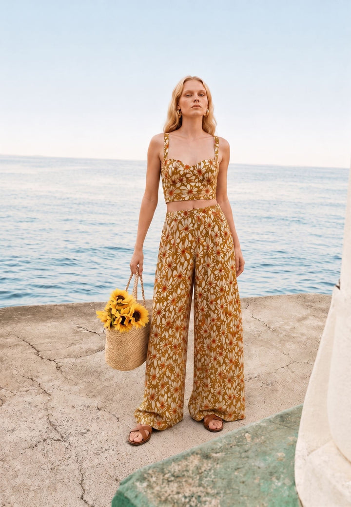 STELLA PANTS - FLORAL