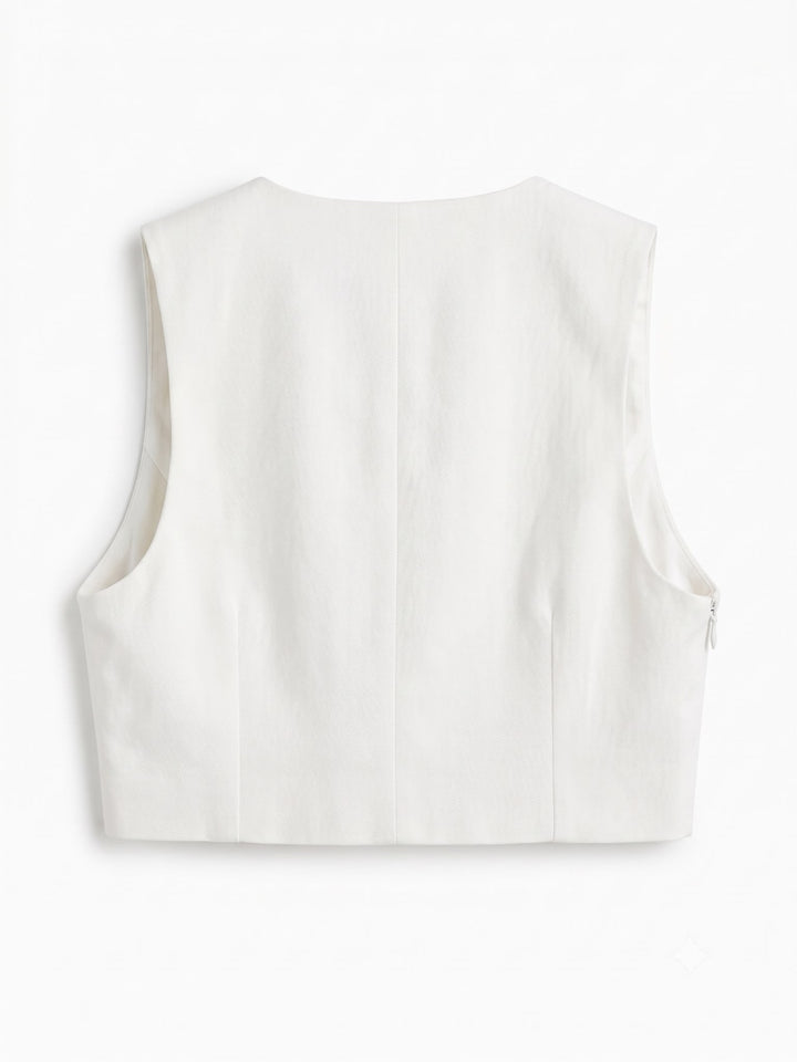 BRAD VEST - WHITE