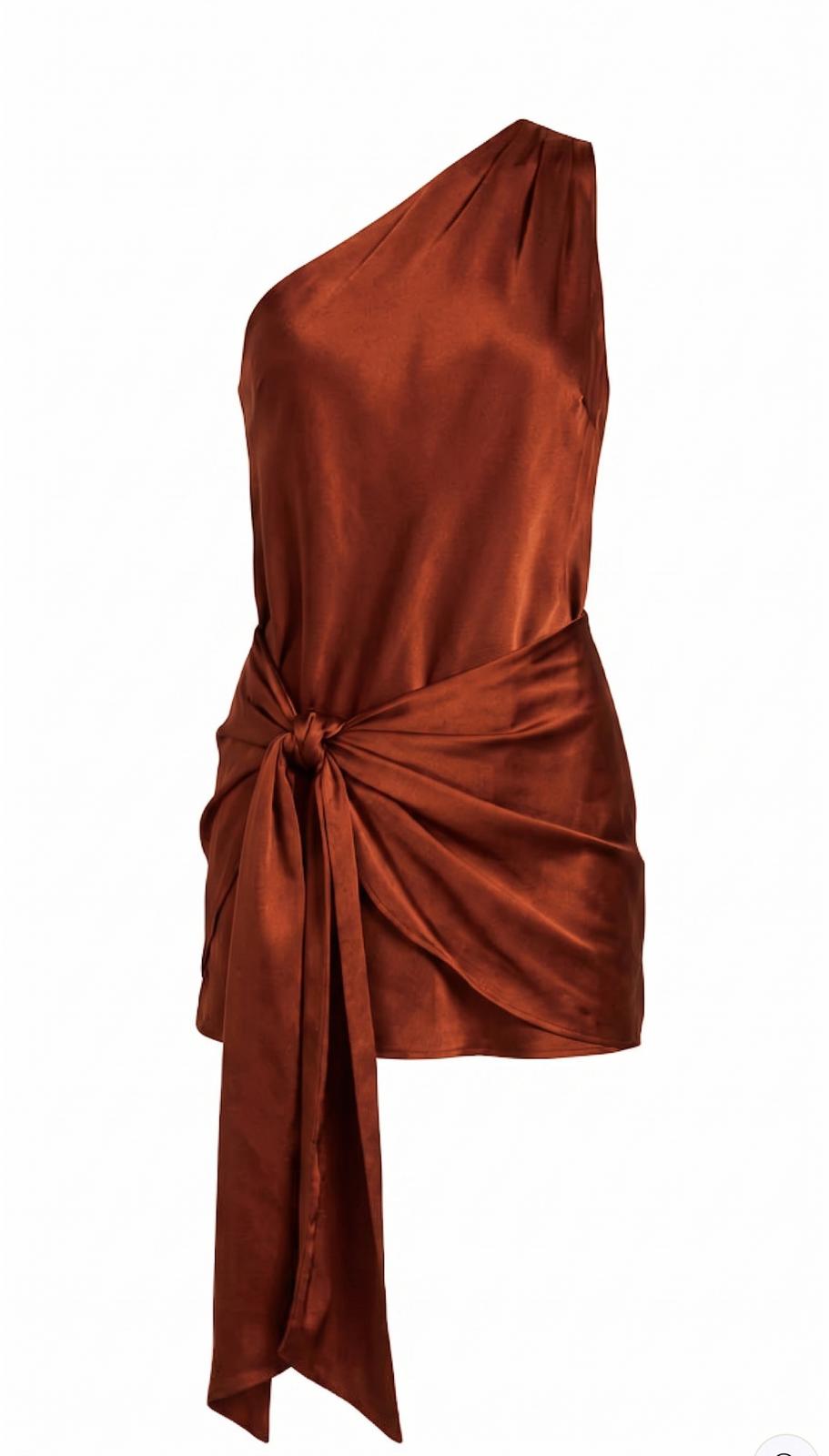 CECILIA DRESS - BURN'T ROSE