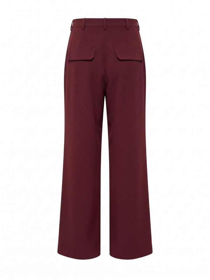 MARLOW PANTS - BURGUNDY