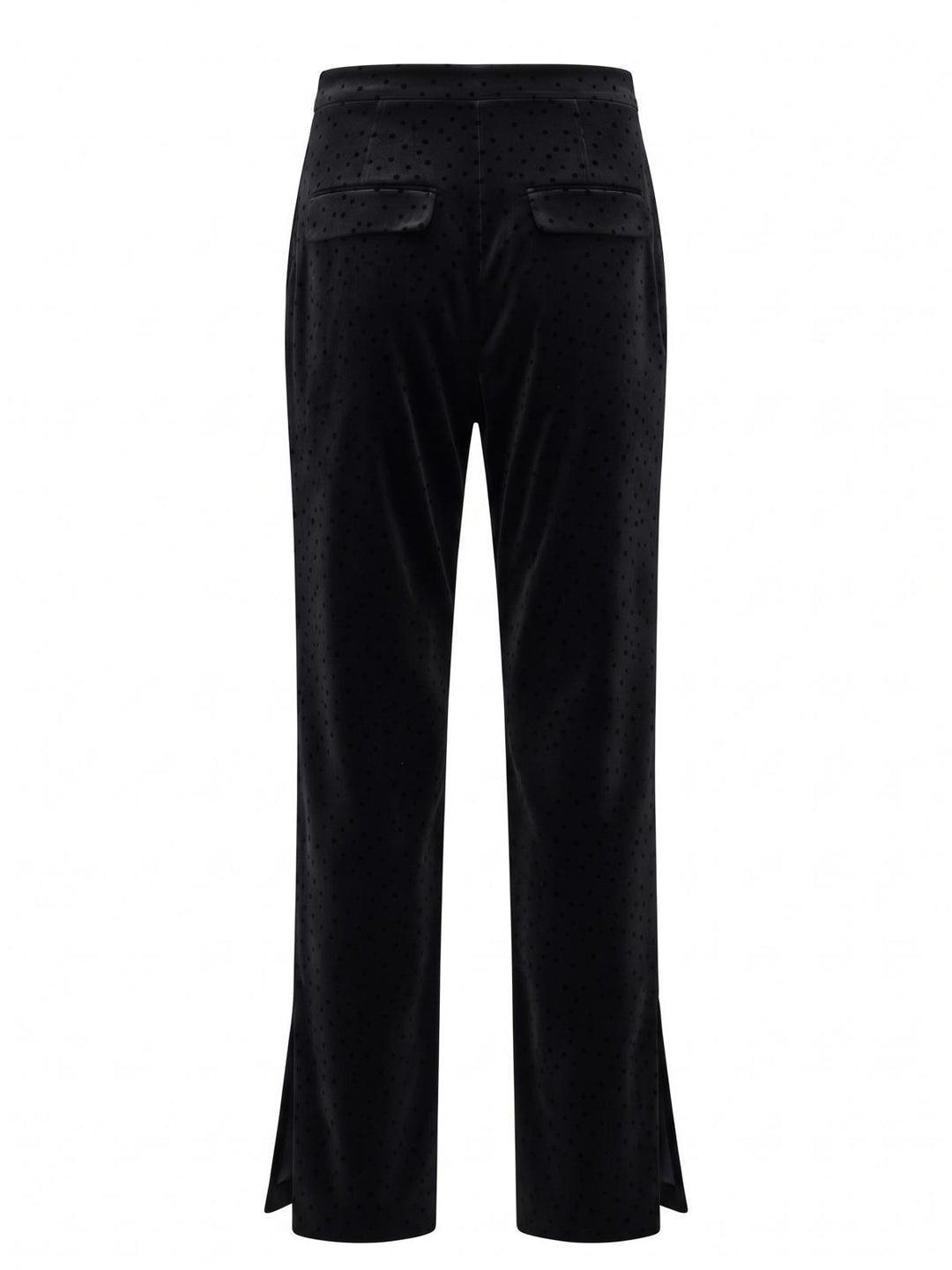 TRACY PANTS - BLACK POLKA DOTS