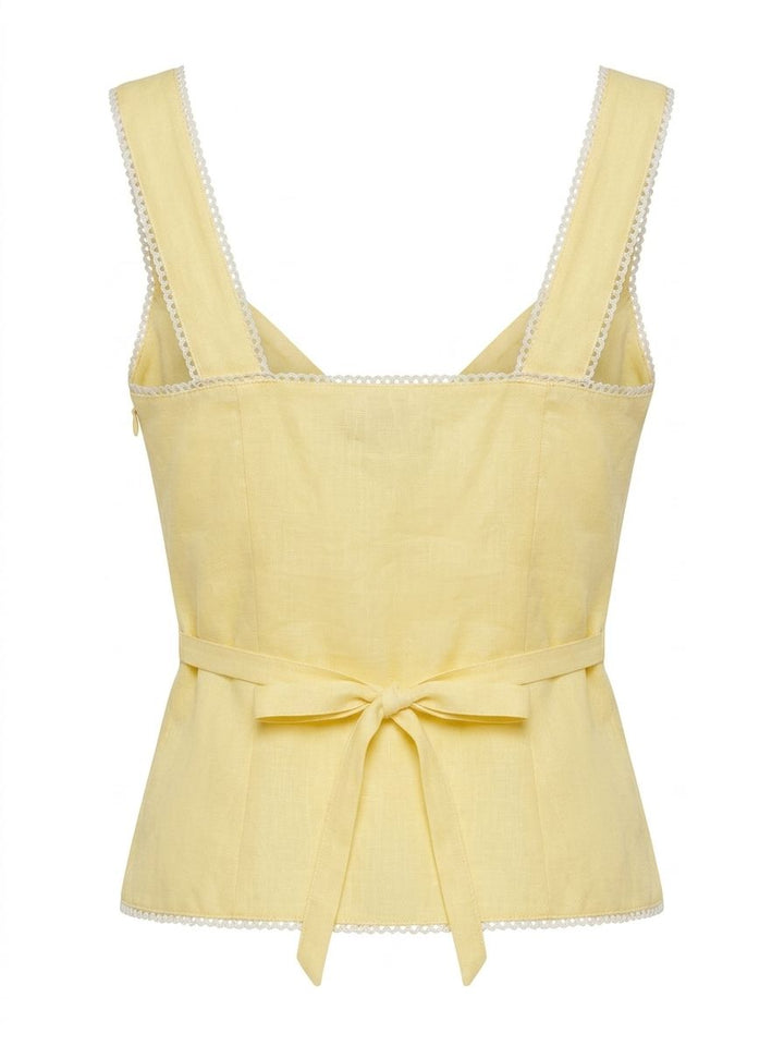 EMILY TOP - YELLOW