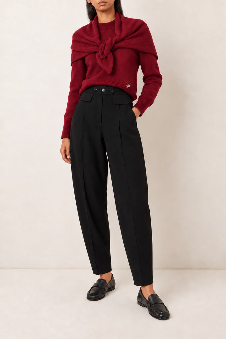 SIMONETTE PANTS - BLACK