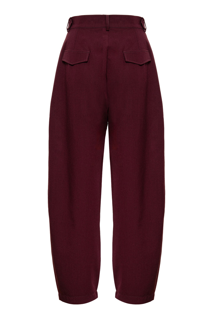 THE BALOON PANTS - BURGUNDY