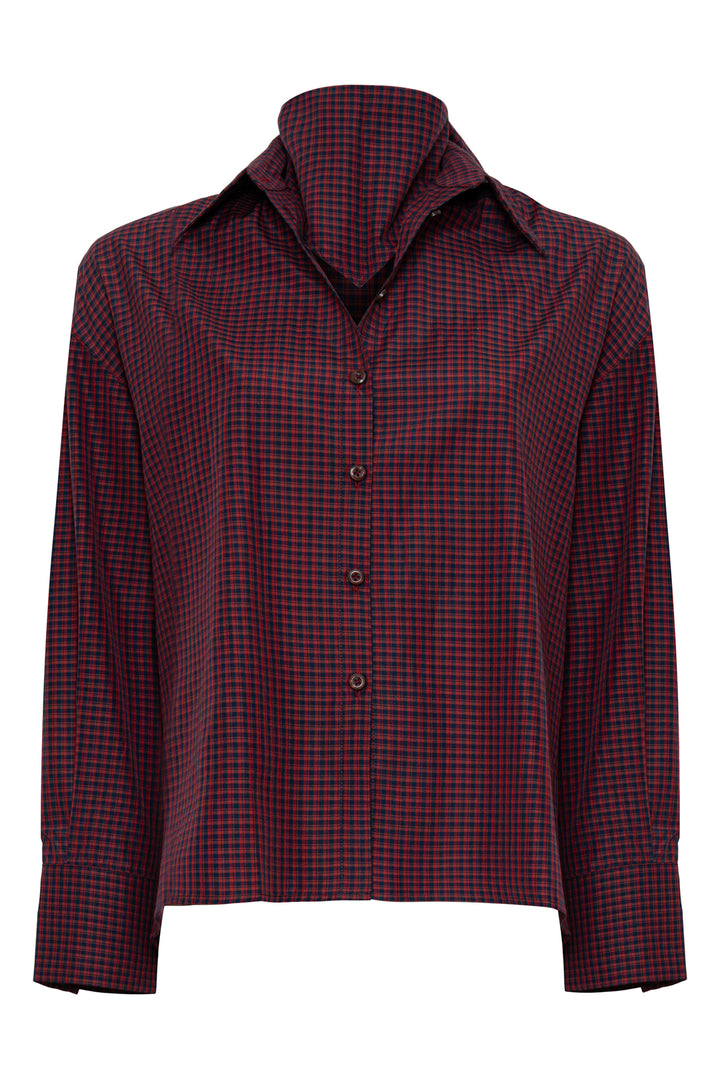 SIMONETTE SHIRT - RED