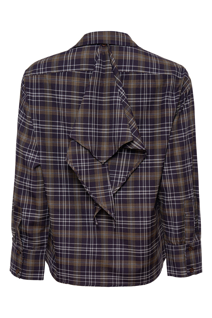 SIMONETTE SHIRT - BROWN