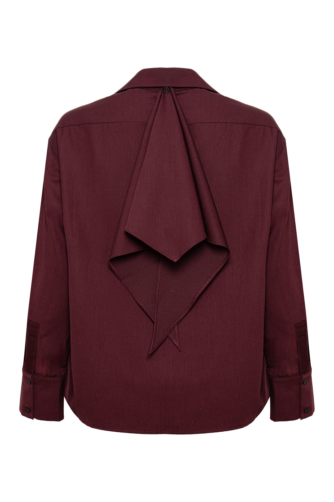 SIMONETTE SHIRT - BURGUNDY